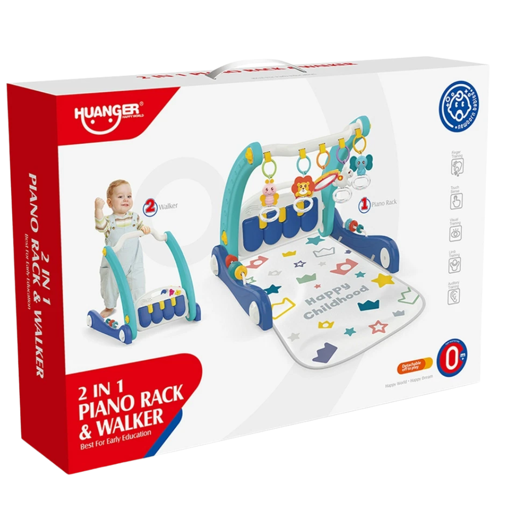 Baby Walker Play Gym First Step Activity Musical Toy for Infants