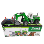 Remote Control Excavator Digger Rc Backhoe Tractor Working Arm Bucket Kids Toy Gift Age 3+ Uk