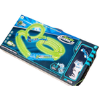 Glow in the Dark Multi-Level Race Track Set 35pc RC Car Stunt Racing Toy 6+