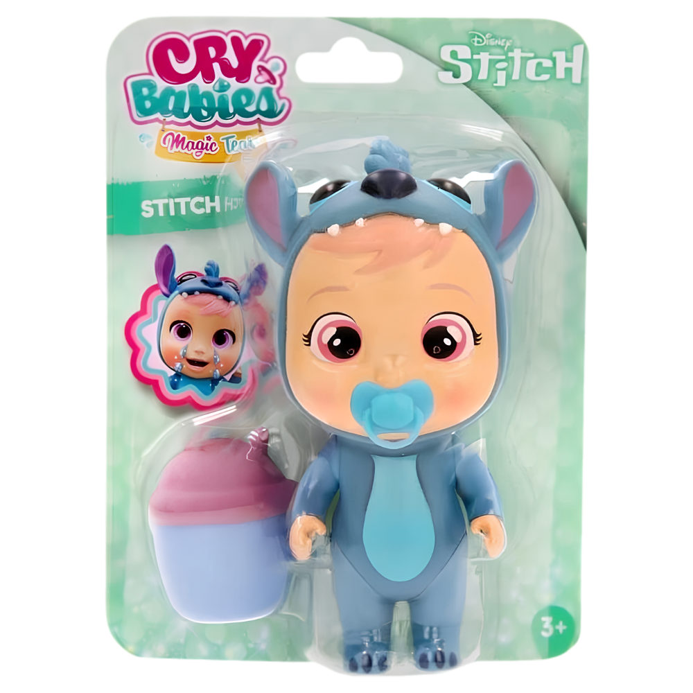 Disney Stitch Cry Babies Magic Tears Mini Doll New & Sealed Collectible Baby Figure Toy