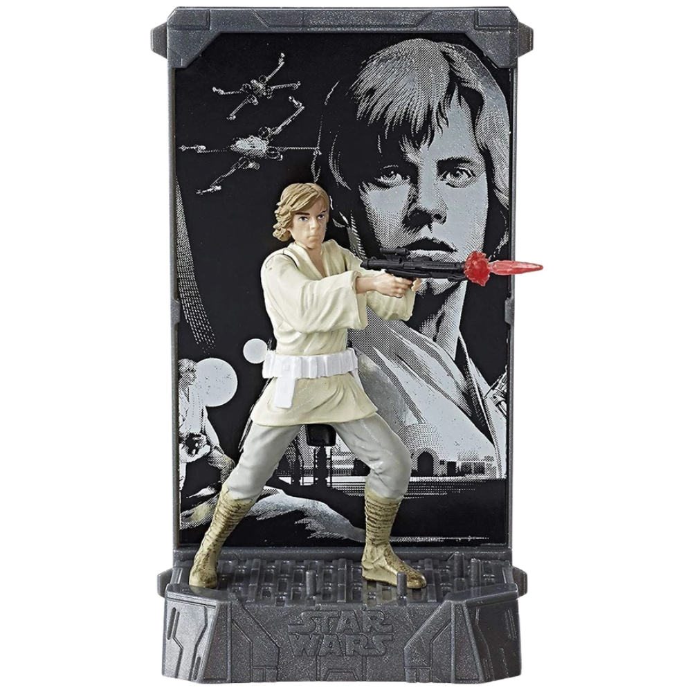 Star Wars Luke Skywalker Black Series Titanium Die-Cast Collectable Figure Toy