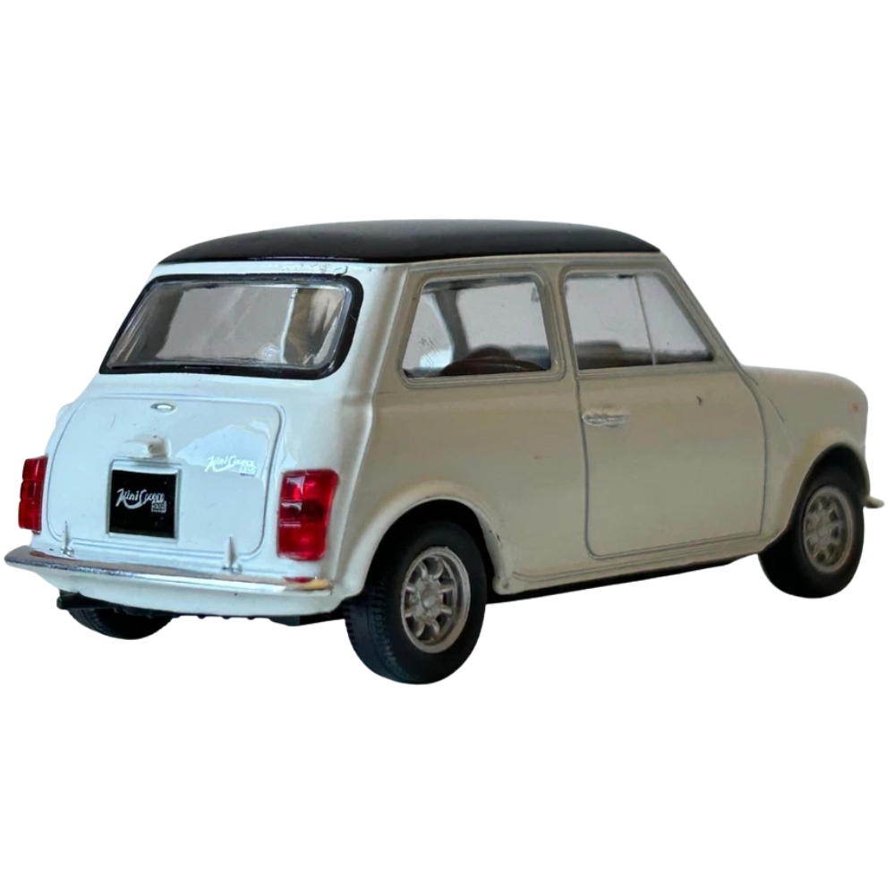 Welly Mini Cooper 1300 White 1:43 Scale Diecast British Classic Model Car Toy