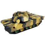 Remote Control M1A2 Abrams Tank RC 1:24 BB Firing 2.4GHz Turret Sound Lights 14+