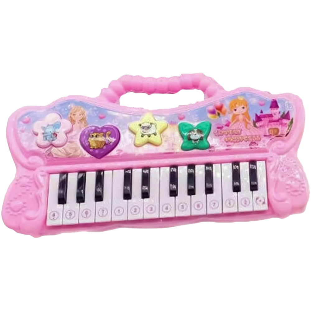 Pebble Hug Multifunctional Electronic Organ Piano Keyboard Toy with Light for Kids