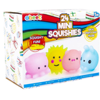 Abeec 24 Mini Squishies Sensory Fidget Animal Toys Kids Stress Relief Party Bag