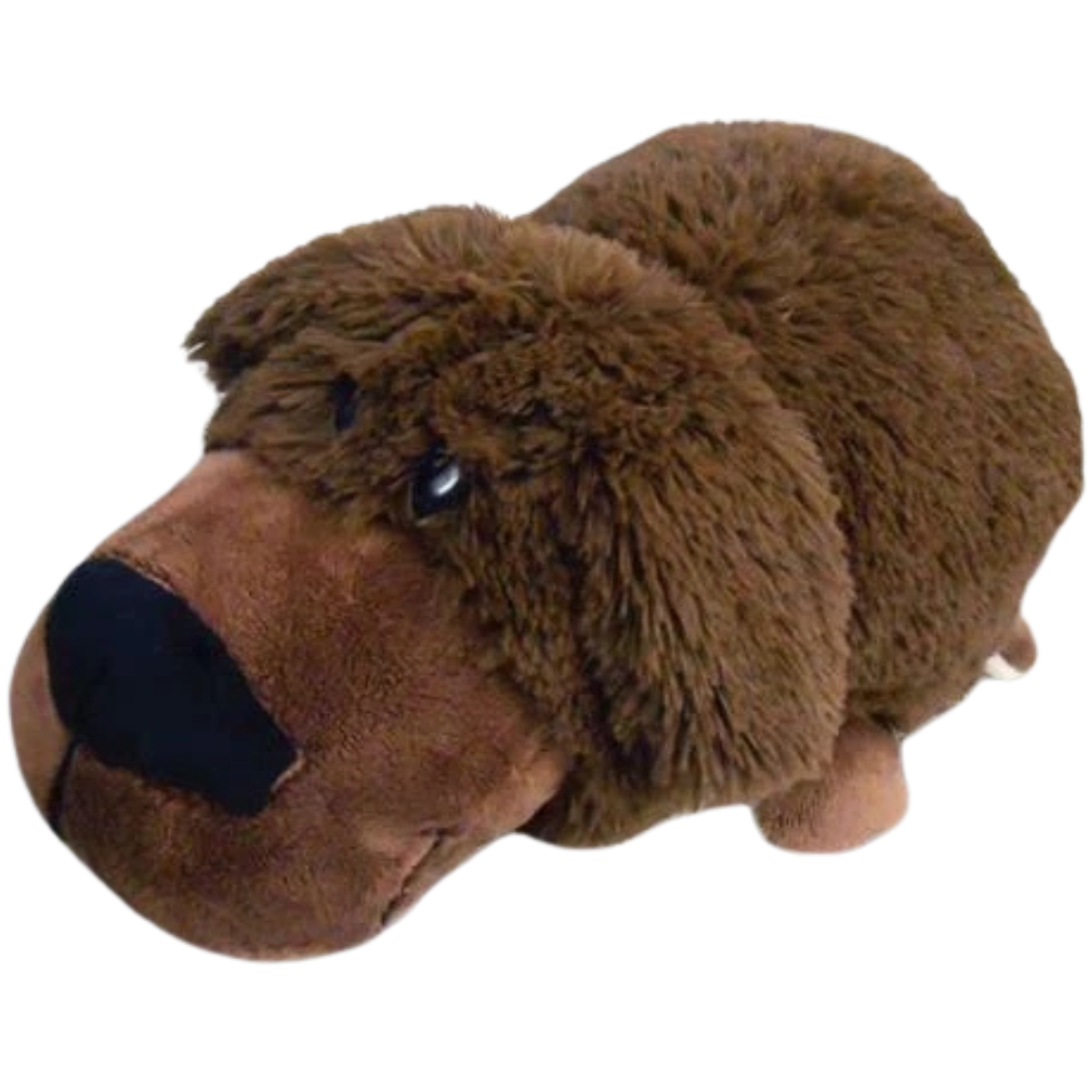 FlipaZoo Labrador Cat Reversible Plush Toy 2-in-1 Soft Cuddly Kids Toy