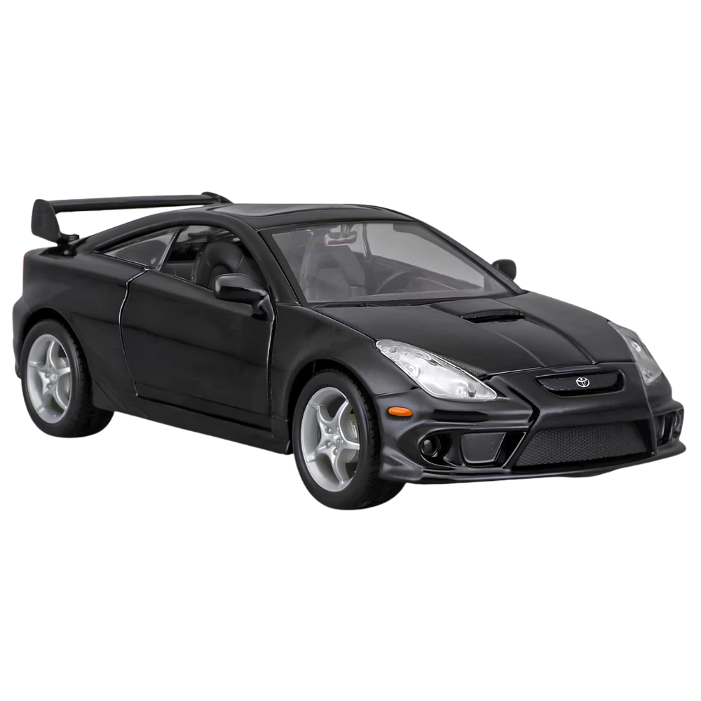 Maisto Toyota Celica GT-S 2004 1:24 Scale Black Die-Cast Model Car Collectible Toy Vehicle for Kids & Car Enthusiasts