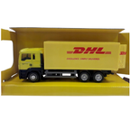 Daffi MAN DHL Germany Delivery Truck 1:64 Scale Yellow Diecast Model Lorry Toy