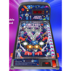 LED Tabletop Pinball Machine Electronic Arcade Game with Lights & Sound