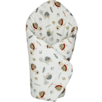 Baby Swaddle Wrap Newborn Blanket Pram Quilt Sleeping Bag