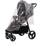 Buggy Rain Cover Compatible with Silver Cross Stroller 250 Micron Clear PVC Weather Shield
