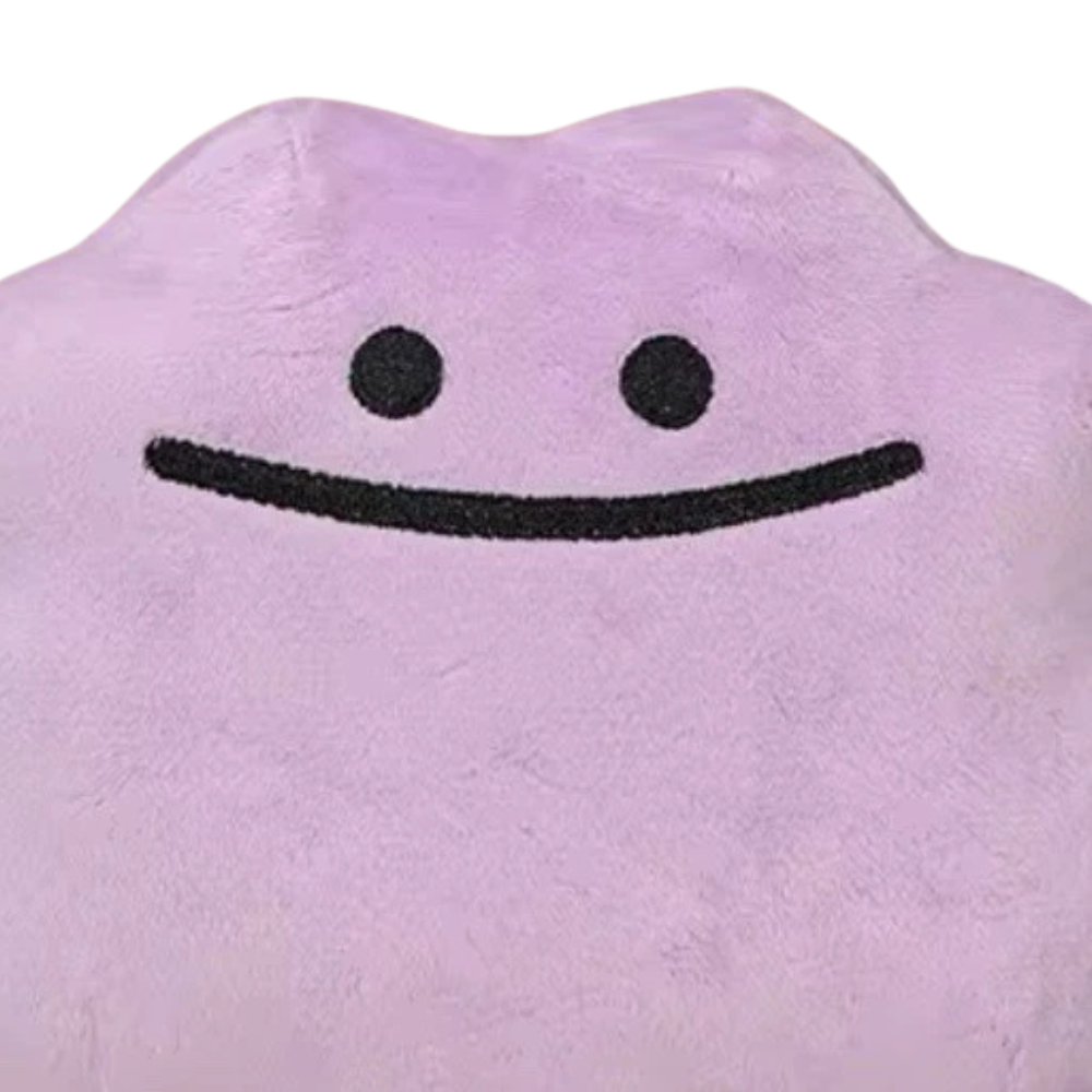 Pokémon Ditto Plush Soft Toy 14cm Cute Purple Teddy Normal Type Collectible Kids Gift