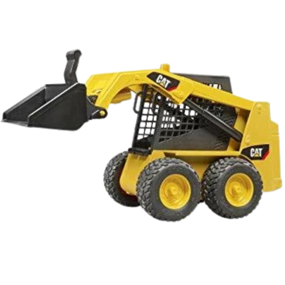Bruder 02481 CAT Skid Steer Loader Yellow Construction Farm Toy Vehicle