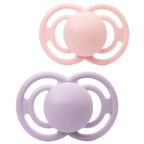 MAM Perfect Soothers 18–36 Months 2-Pack SkinSoft Silicone with Steriliser Box