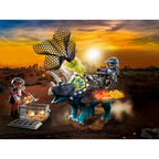 Playmobil Dino Rise 70627 Triceratops Battle Legendary Stones 40pc Action Set 5+
