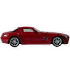 Welly Mercedes-Benz Sls Amg Red Diecast Sports Car Model Toy 1:43 Scale Collectible