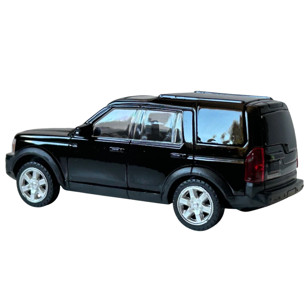 Rastar Land Rover Discovery 3 Diecast Model Car Black 1:43 Scale British SUV Toy