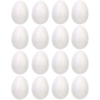 Easter Foam Polystyrene Eggs White Craft DIY Painting Bonnet Decoration Kids Crafts