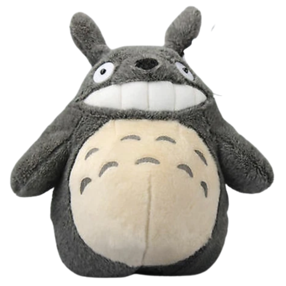15" Studio Ghibli My Neighbor Totoro Cat Bus & Grin Totoro Plush Doll Soft Toys