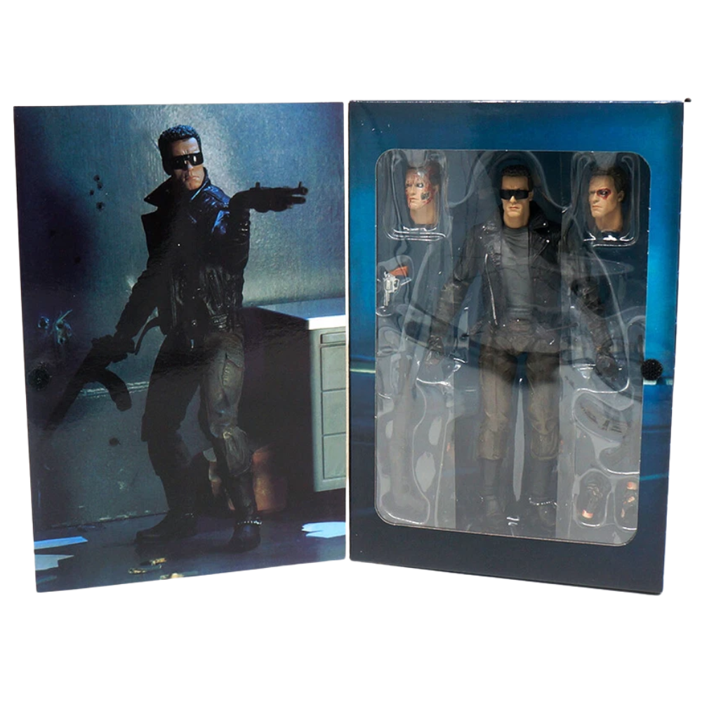 NECA Terminator Police Station Assault T-800 7" Action Figure