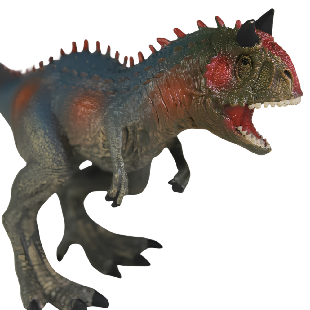 Carnotaurus Dinosaur Action Figure 23cm, Phthalate-Free PVC Jurassic Toy for Kids 3+