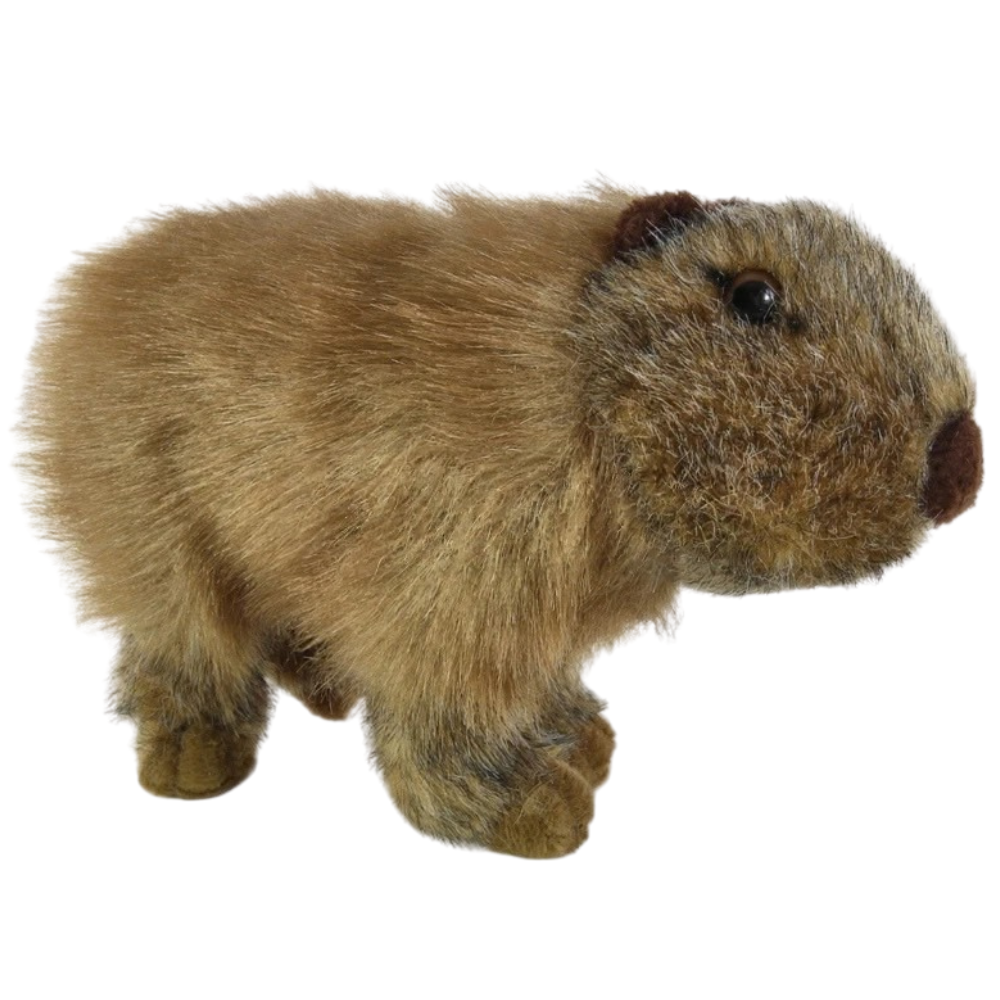Living Nature Capybara 20cm Plush Soft Toy Animal Teddy Wildlife Gift Cute Cuddly Nature Toy