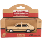 Fso Polonez 1500 Polish Taxi Classic Diecast Car Model Toy 1:43 Scale Collectible Vehicle