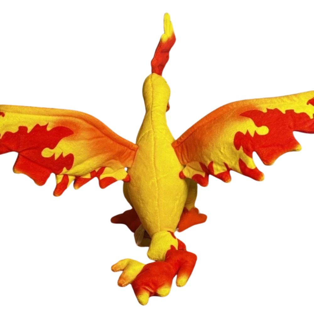 Pokémon Moltres Plush Soft Toy 28cm Legendary Fire Bird Collectible Gift UK