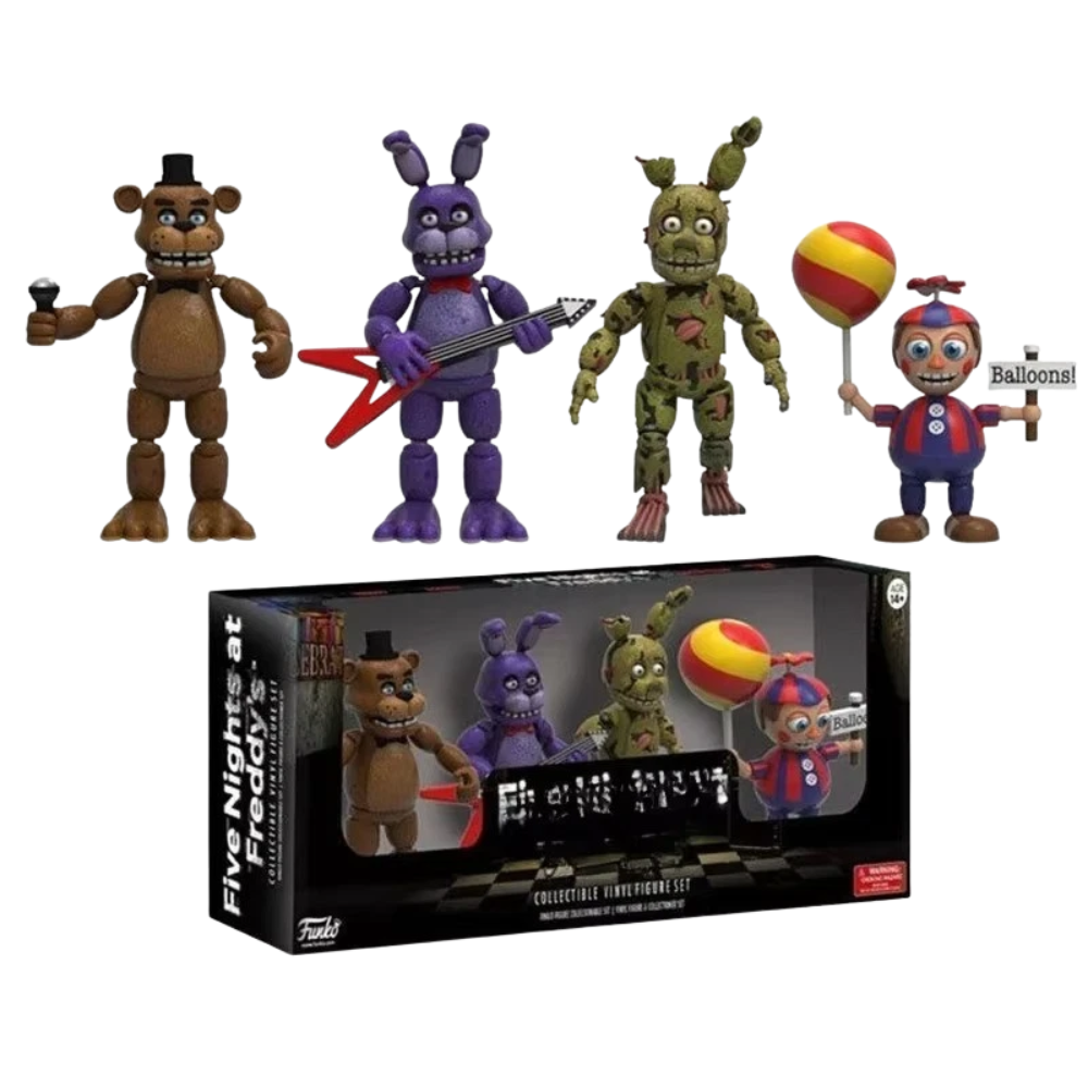 FNAF Freddy Bear 5cm Movable Action Figure Collectible Toy