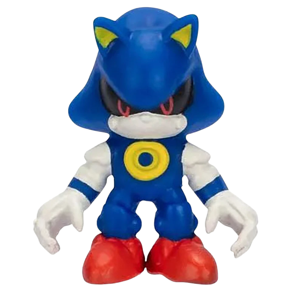 Heroes of Goo Jit Zu Sonic Minis Metal Sonic Stretch Figure Collectible Toy Ages 4+