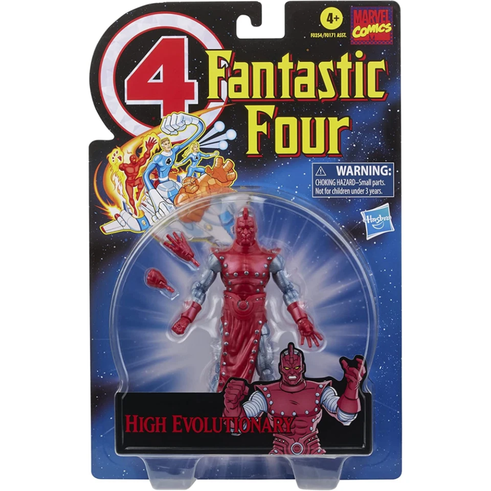 Marvel Fantastic Four Legends Series High Evolutionary 6in Retro Action Figure