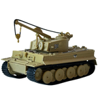Bergepanzer Tiger 1944 German Wehrmacht Diecast Military Tank Model 1:72 Scale Collectible