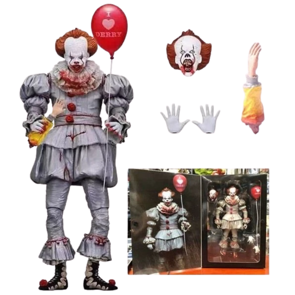 NECA IT Chapter 2 Pennywise Bloody Clown 7" Ultimate Action Figure
