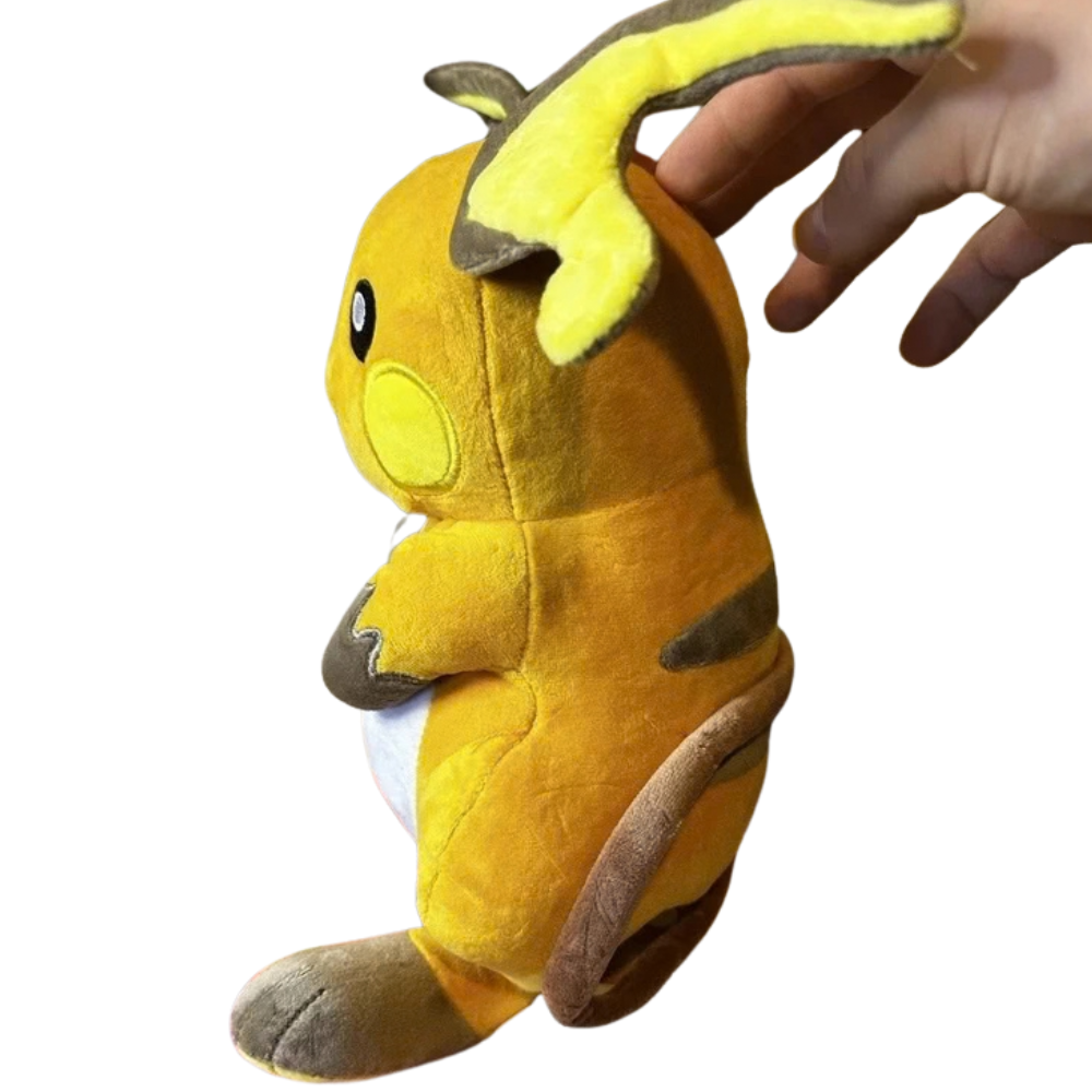 Raichu Pokémon Plush Soft Toy 30cm TOMY Character Cuddly Kids Collectible Gift