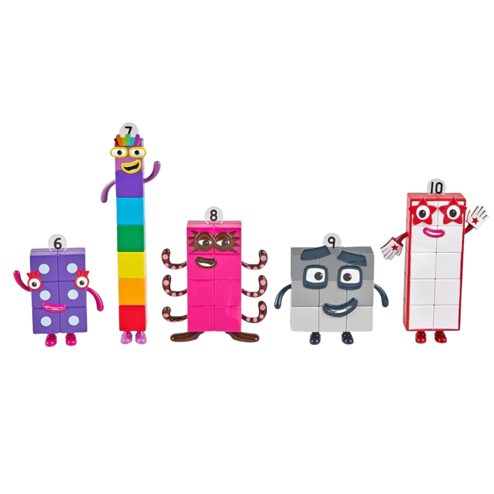 Learning Resources Numberblocks Friends 6-10 Educational Toy Figures Set