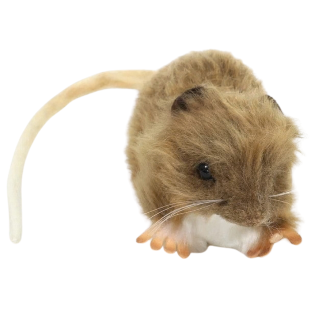 Hansa Brown Fat Rat Plush Soft Toy Animal Teddy Rodent Lovers Gift 5577 Cute Cuddly Toy
