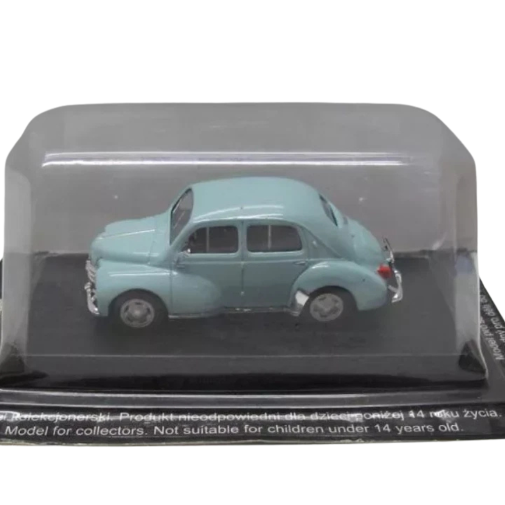 Amercom Renault 4CV Legendary French Classic Car 1:43 Scale Diecast Model Toy