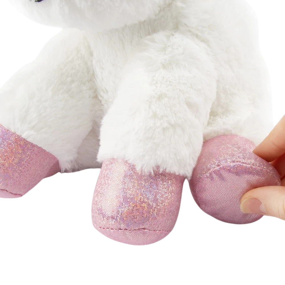 Abeec Light Up Unicorn Plush Toy Magical Soft Cuddly Unicorn Gift for Kids Bedroom Decor