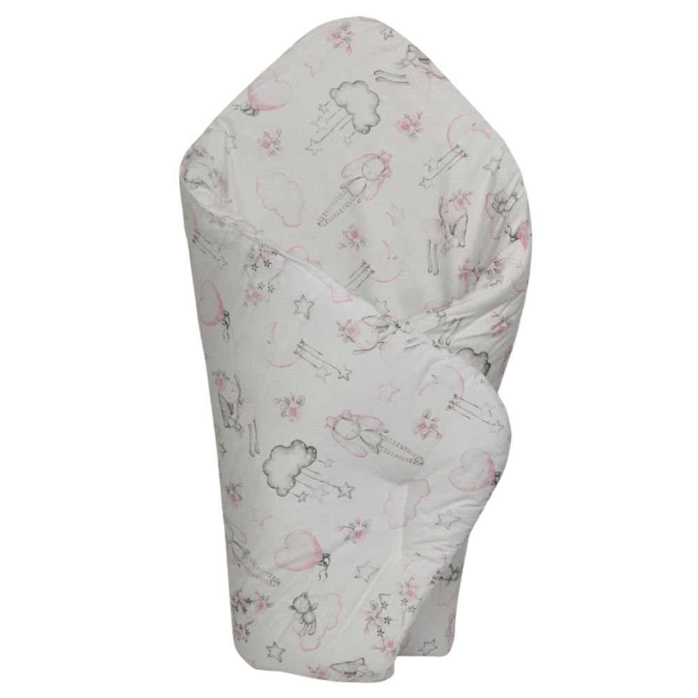 Baby Swaddle Wrap Newborn Blanket Pram Quilt Sleeping Bag