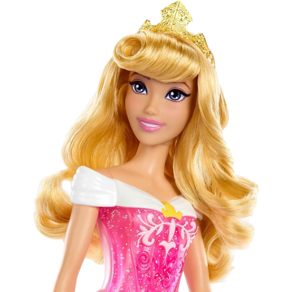 Disney Princess Aurora Sleeping Beauty 28cm Posable Fashion Doll with Tiara Shoes Kids Toy