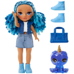 Rainbow High Littles Sapphire Bradshaw Doll by Mga, Colourful Fashion Toy for Boys and Girls