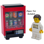 LEGO Drinks Vending Machine with Crisps, Printed Cans & Keypad 38pc City MOC