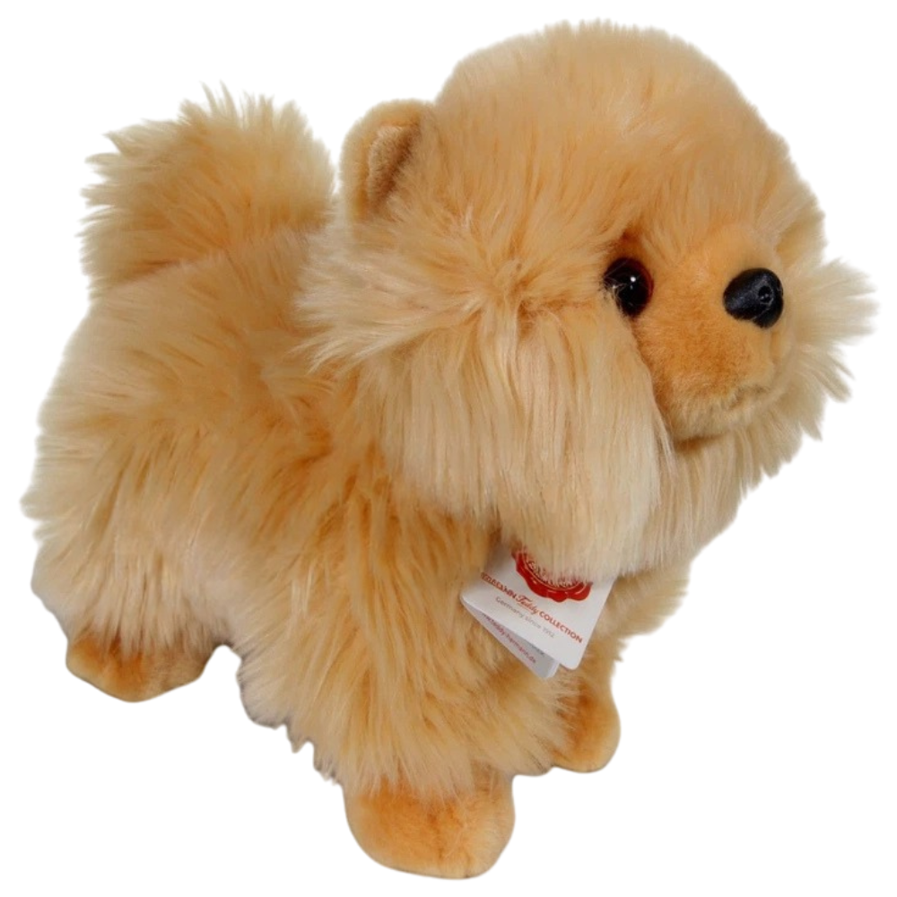 Teddy Hermann Pomeranian Puppy Plush Soft Toy Dog Animal Teddy Gift 91927 Cuddly Companion