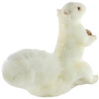 Hansa White Squirrel with Acorn Soft Toy Plush 7742 Brand New Lincrafts Uk Wildlife Gift