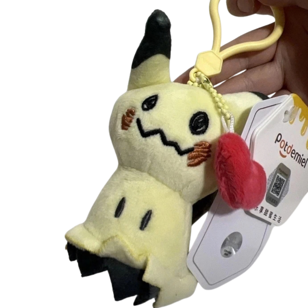Pokémon Mimikyu Plush Dangler Keyring 12cm Soft Toy Teddy Backpack Gift