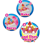 Aquabeads Sparkly Accessory Art Craft Bead Kit 300+ Beads Jewellery Set 4+
