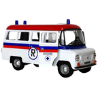 Welly Nysa 522 Polish Ambulance 1:34–1:39 Scale Diecast Classic Car Model Toy