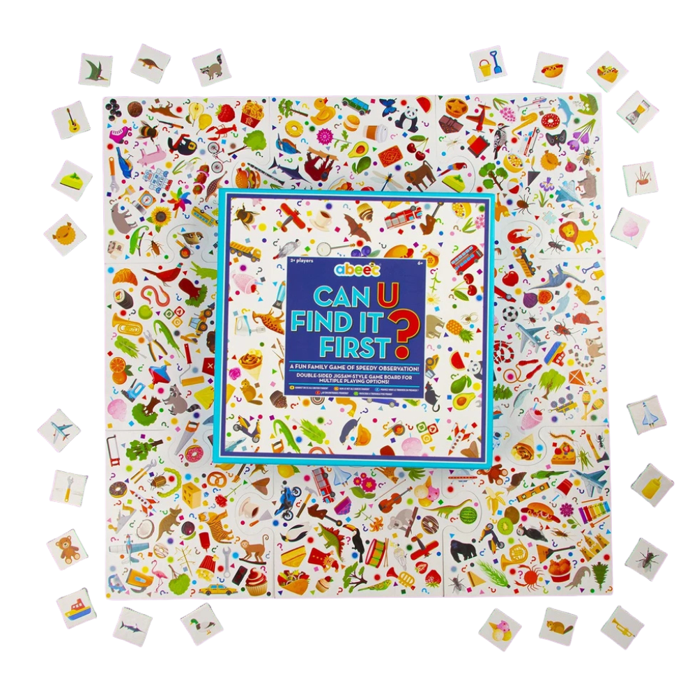 Abeec Can U Find It First Family Observation Board Game for Kids 2 to 4 Players Age 5+