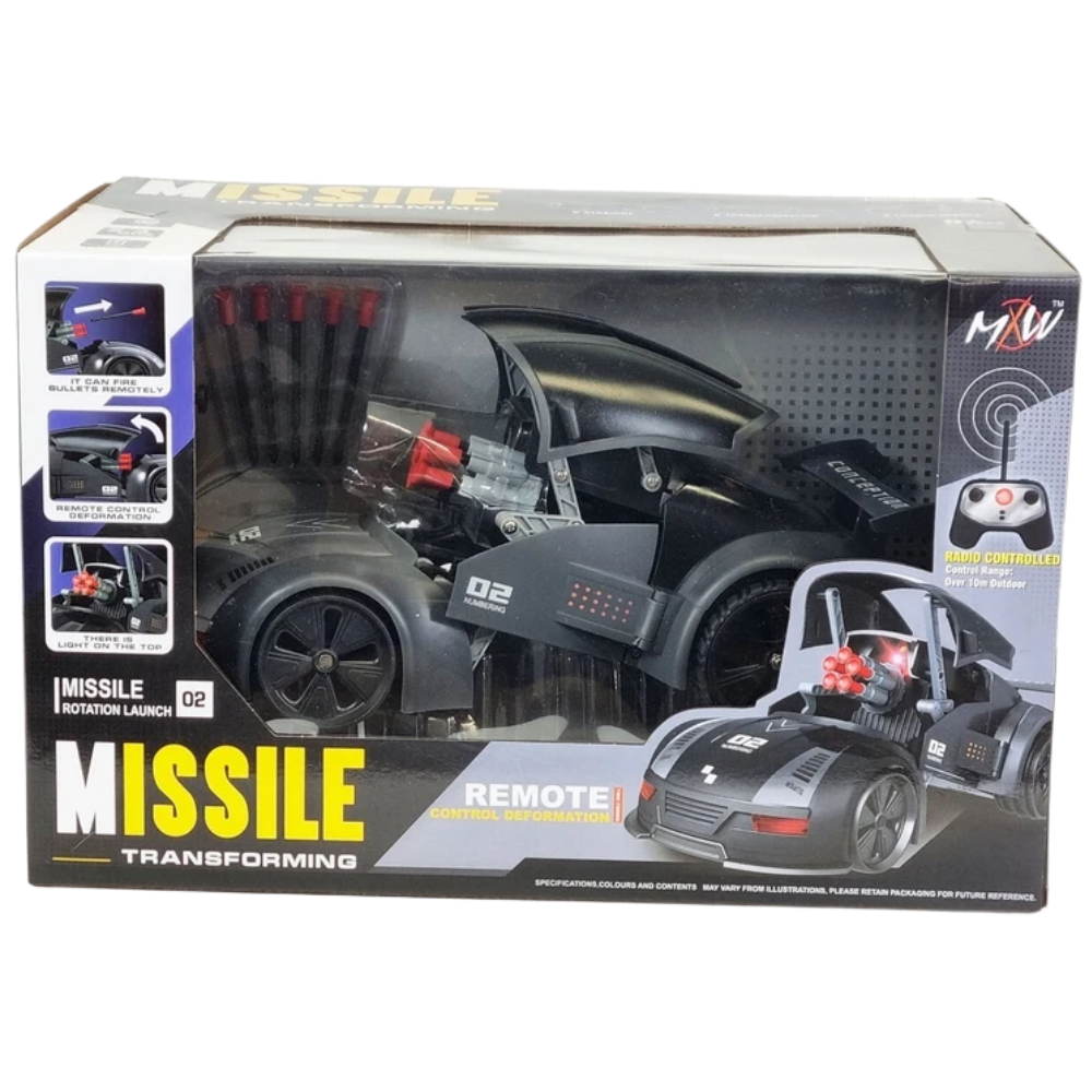Rc Tank Drift Car Dart Firing Radio Control Off Road Buggy Truck Transforming Toy