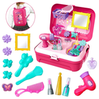 Girls Princess Pretend Makeup Set Kids Cosmetics Kit Dress-Up Beauty Toy Gift for Children